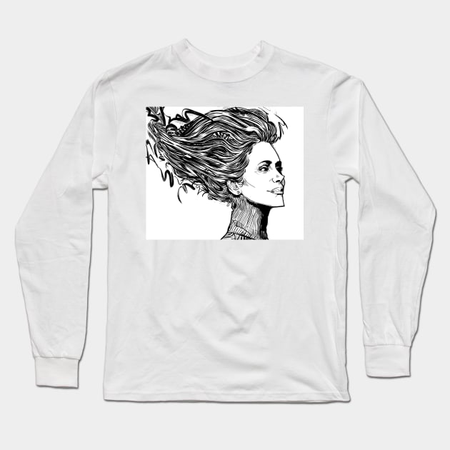 Warp Long Sleeve T-Shirt by PissCharming